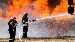 Lokalizovan požar u Šapcu